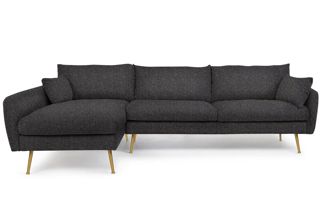 Park Sectional Sofa (Charcoal)