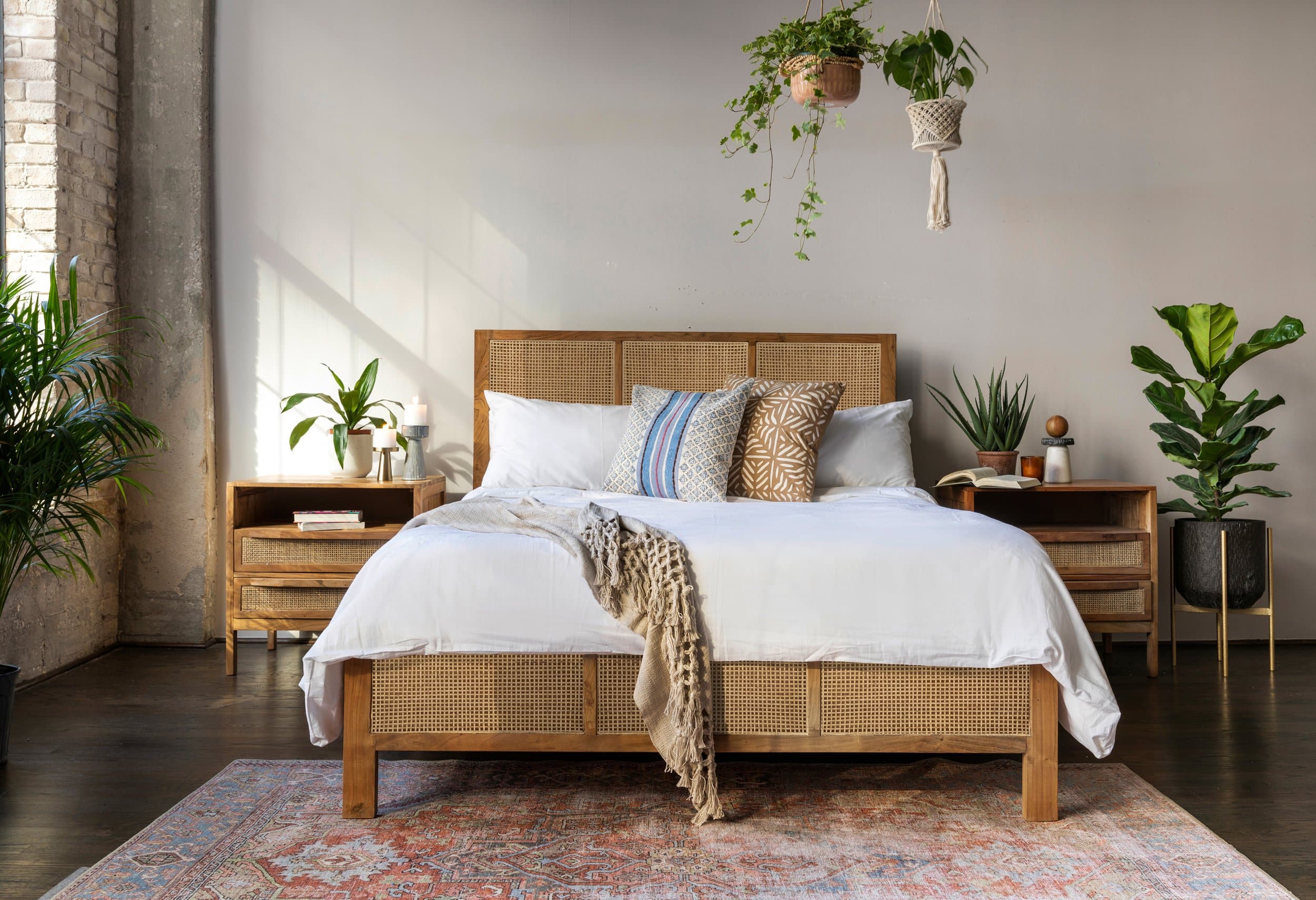 High Quality Rattan Bedroom Furniture