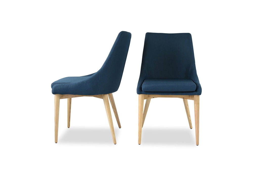 Jessica Dining Chair, Teal Blue (Set of 2)