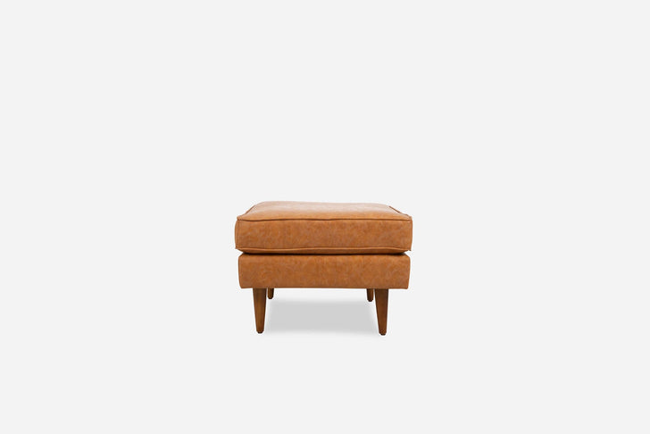 Albany Ottoman (Vegan Leather) – Edloe Finch Furniture Co.